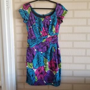 Betsey Johnson Silk Dress Size 2